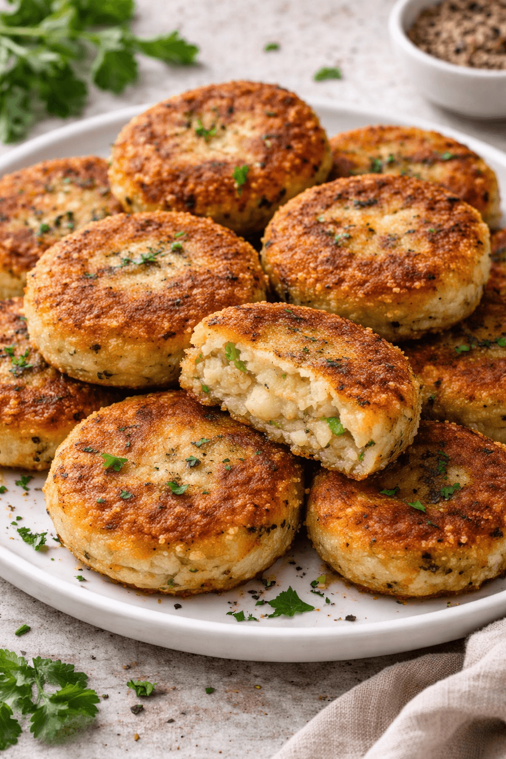 Crisp Potato Patties