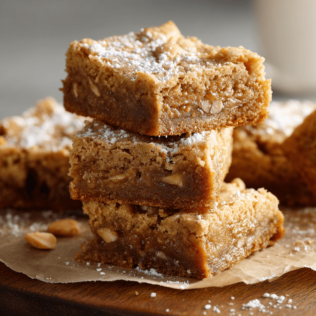 Almond Toffee Blondies